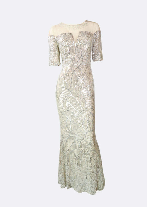 Diamond Vedette Mermaid Gown